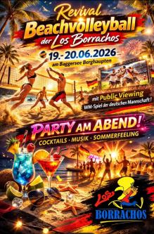 Beachvolleyball der Los Borrachos