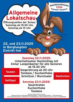 Lokalschau der Kleintierzüchter