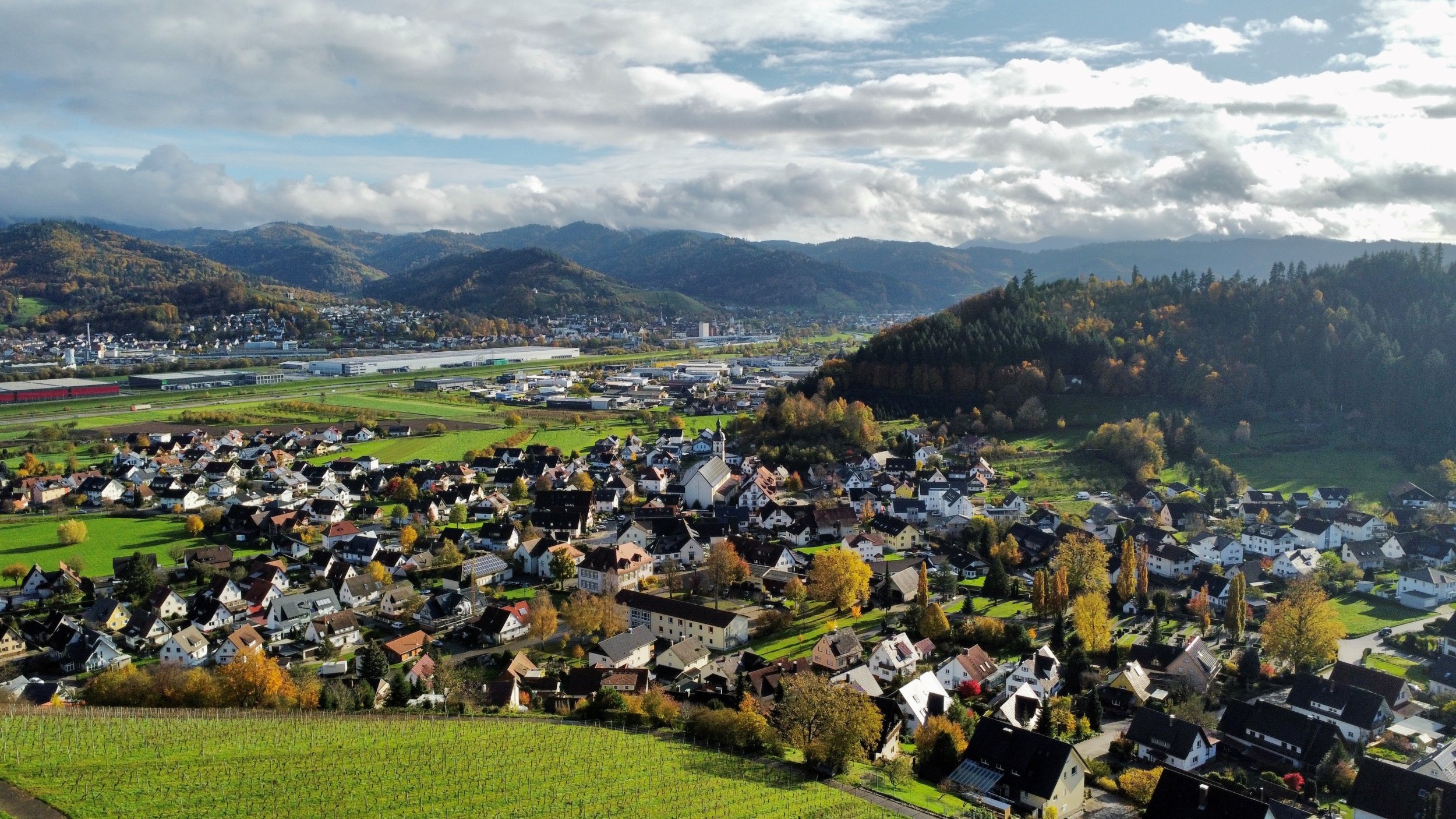 Luftbild Berghaupten November 2022